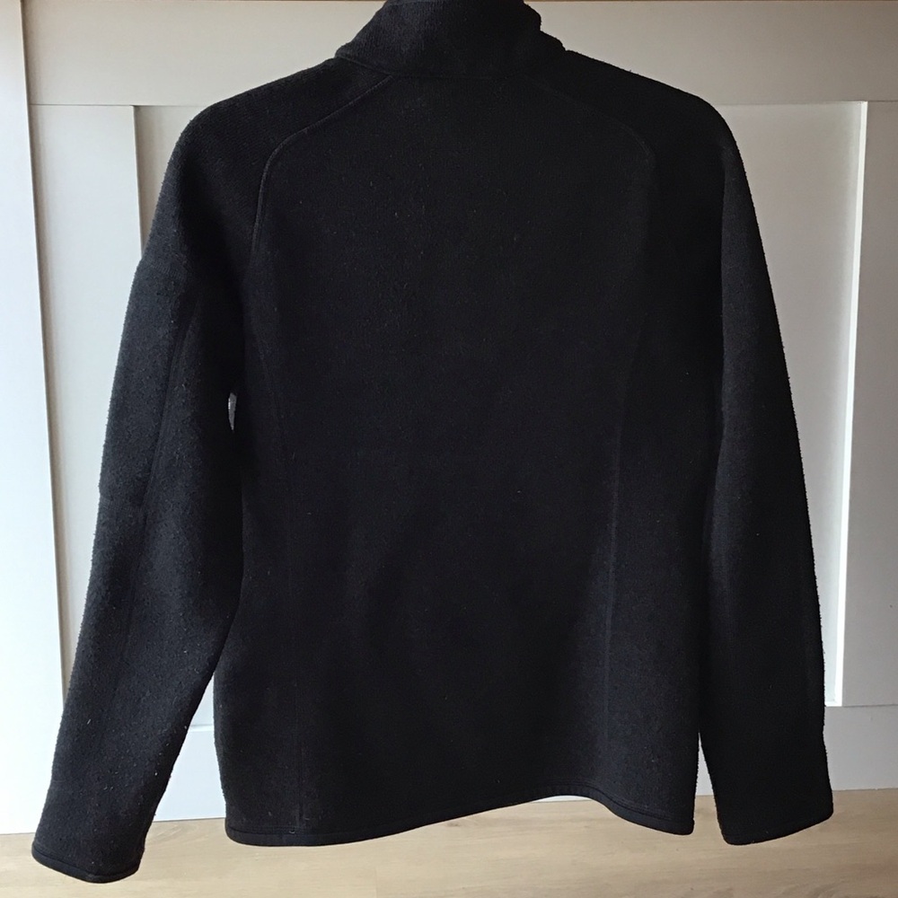 Patagonia Women's M Black Zip-Up Fleece Pullover - Picture 4 of 4
